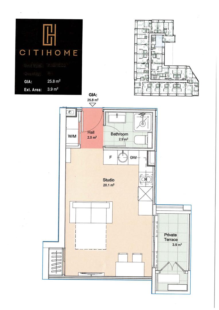 Image of Apartment - 1 Bathrooms for Rental in CitiHome-Gibraltar, Image 5